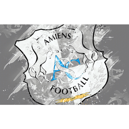 Papier peint panoramique Foot / Football - ASC - Amiens