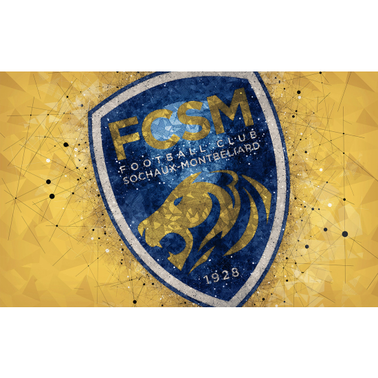 Papier peint panoramique Foot / Football - FCSM - Sochaux-Montbeliard