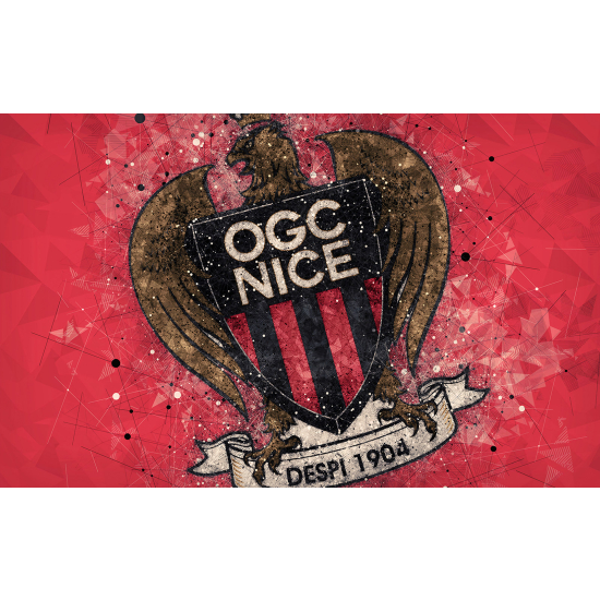 Papier peint panoramique Foot / Football - OGC Nice