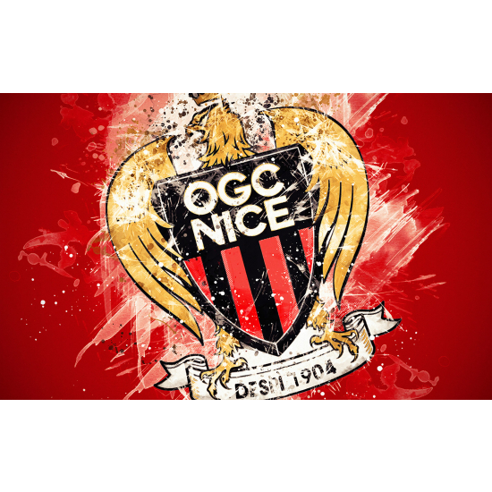 Papier peint panoramique Foot / Football - OGC Nice