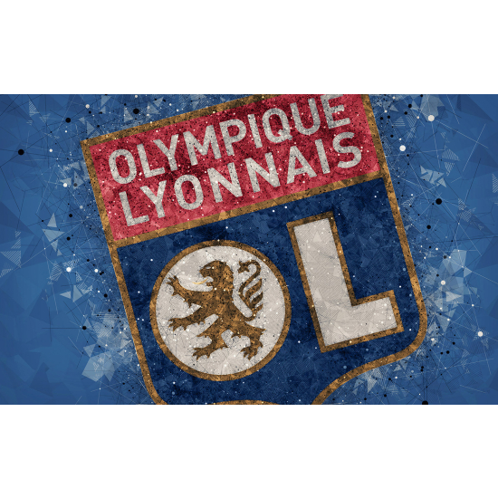 Papier peint panoramique Foot / Football - OL - Olympique Lyonnais