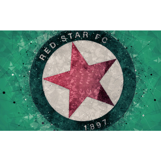 Papier peint panoramique Foot / Football - RED STAR FC