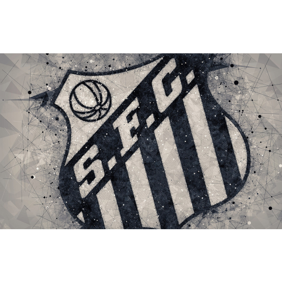 Papier peint panoramique Foot / Football - SFC - Santos Futebol Clube