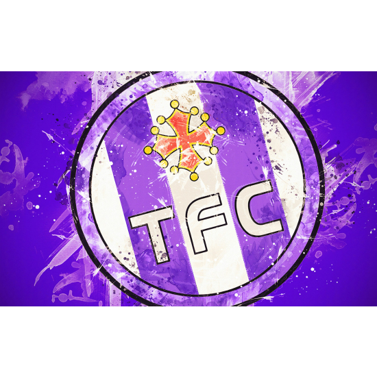 Papier peint panoramique Foot / Football - TFC - Toulouse football club