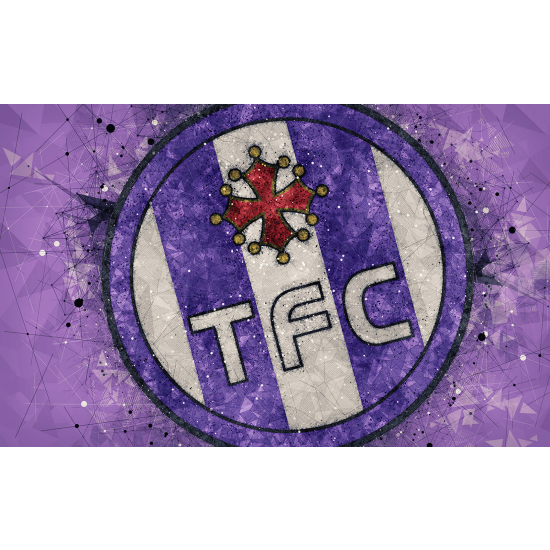 Papier peint panoramique Foot / Football - TFC - Toulouse Football Club