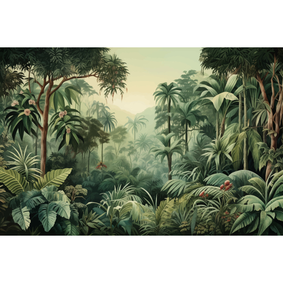 Papier peint panoramique - Forêt Tropicale