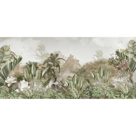 Papier peint panoramique - Forêt Tropicale