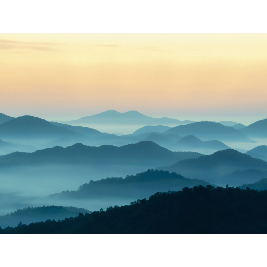 Papier peint panoramique - Montagnes