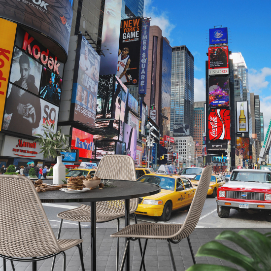 Papier peint panoramique - New York Time Square