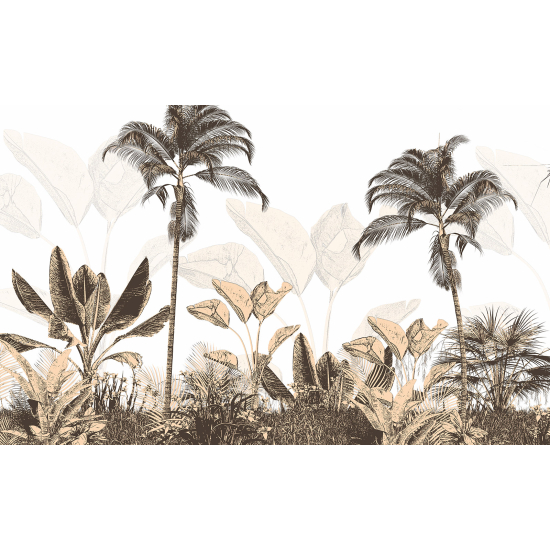 Papier peint panoramique - Plantes Tropicales