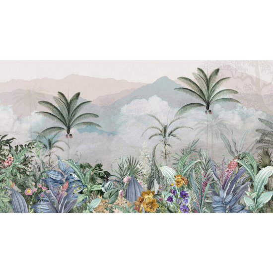 Papier peint panoramique - Plantes Tropicales