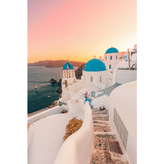 Papier peint panoramique - Santorin Grèce