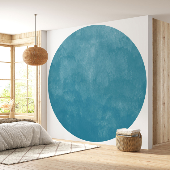 Papier peint rond / cercle - Couleur Tendance - 630