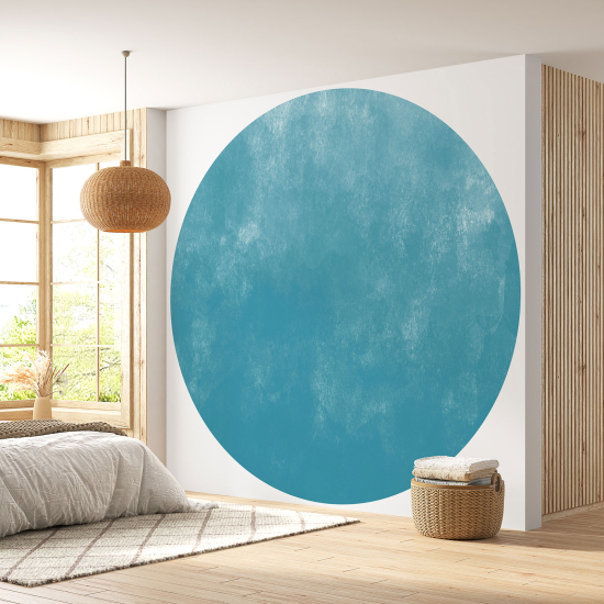 Papier peint rond / cercle - Couleur Tendance - 634