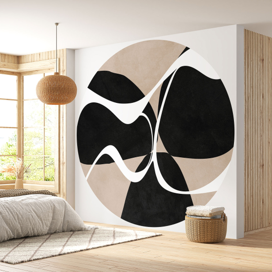 Papier peint rond / cercle - Design