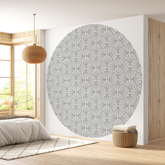 Papier peint rond / cercle - Design - 516