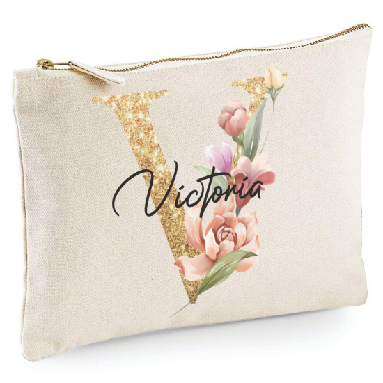 Pochette Monogramme - Lettre V