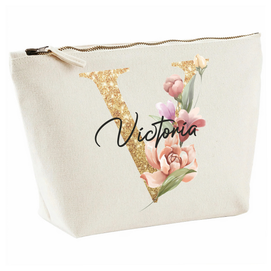 Pochette Monogramme - Lettre V