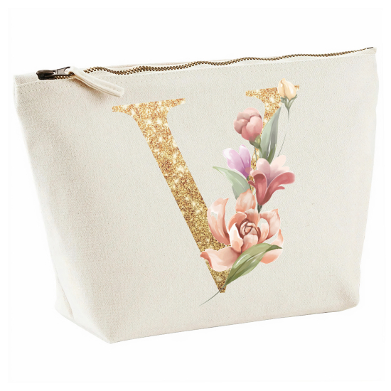 Pochette Monogramme - Lettre V