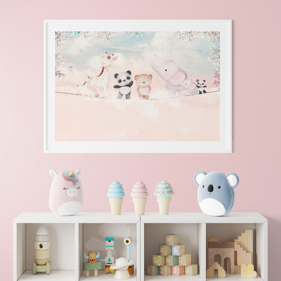 Poster / Affiche enfants - Animaux