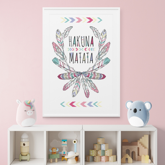 Poster / Affiche enfants - Hakuna matata