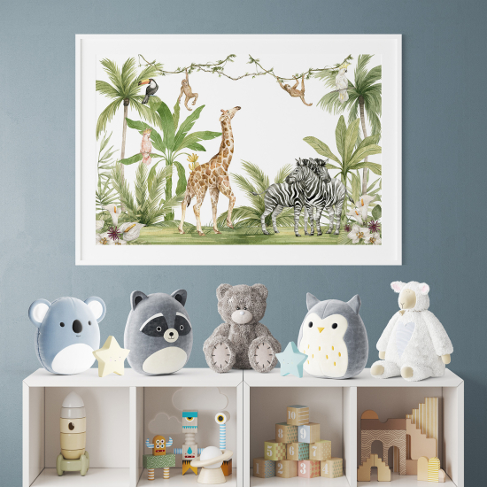 Poster / Affiche enfants - Jungle