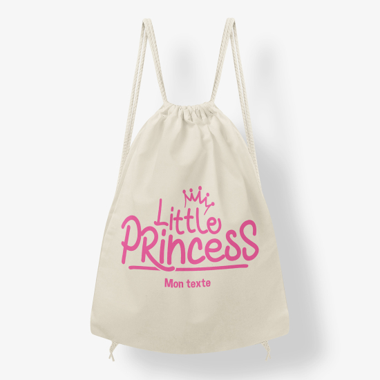 Sac à dos cordon - Princesse