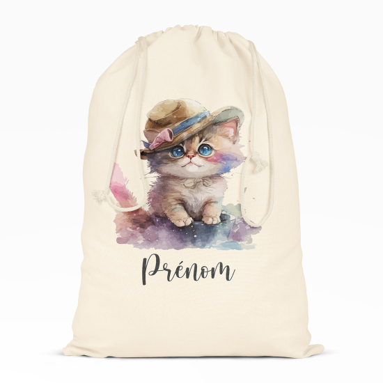 Sac à ficelles - Chaton