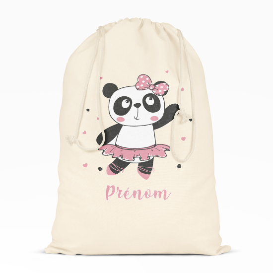 Sac à ficelles - Danseuse panda