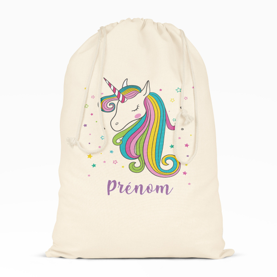 Sac à ficelles - Licorne