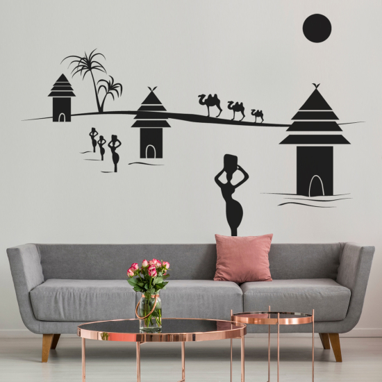 Sticker Mural - Afrique