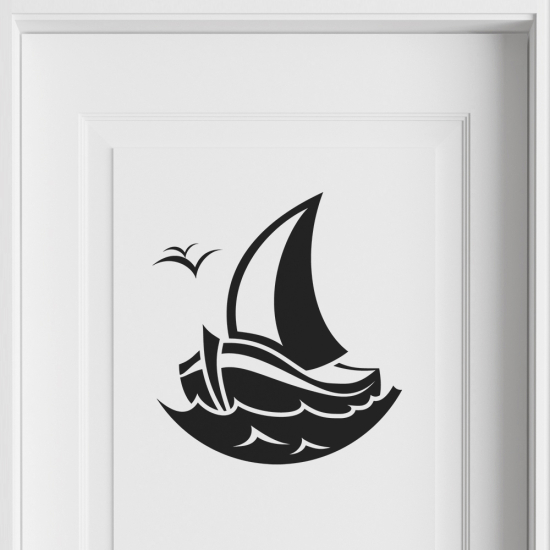 Sticker Mural - Bateau