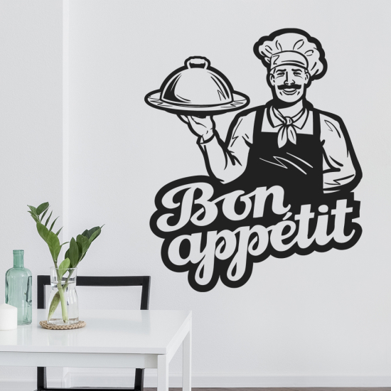 Sticker Mural - Bon Appétit