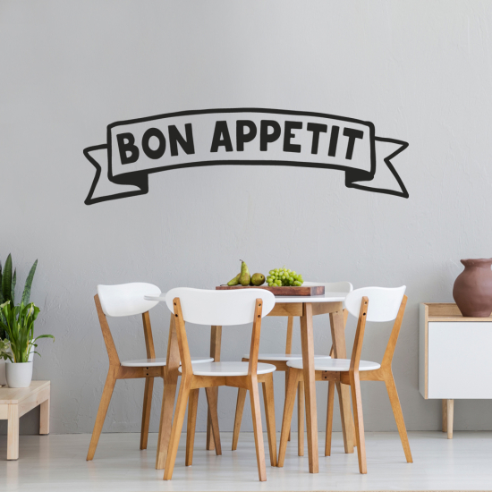 Sticker Mural - Bon Appétit