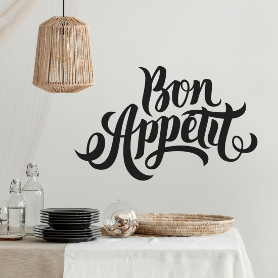 Sticker Mural - Bon Appétit