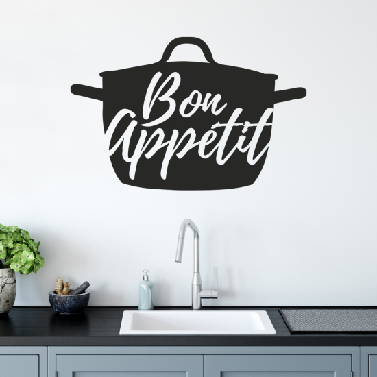 Sticker Mural - Bon Appétit