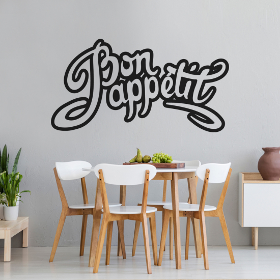 Sticker Mural - Bon Appétit