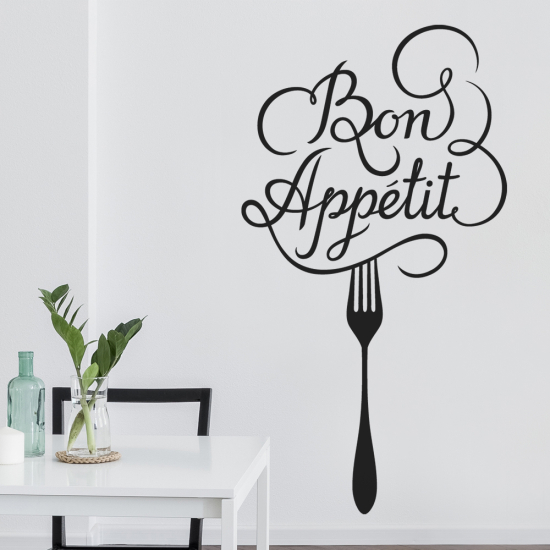 Sticker Mural - Bon Appétit