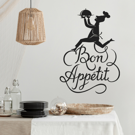 Sticker Mural - Bon Appétit