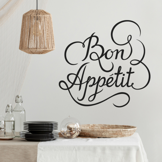 Sticker Mural - Bon Appétit