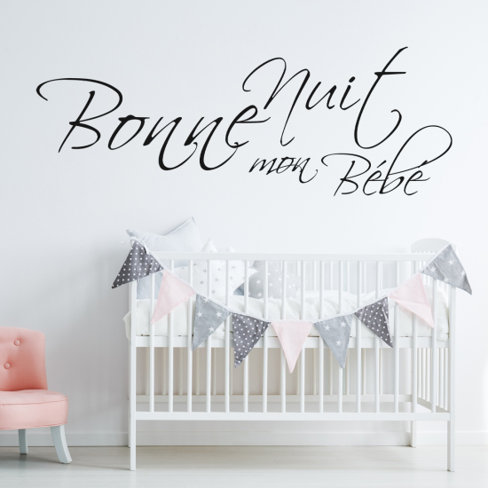 Sticker Mural - Bonne Nuit