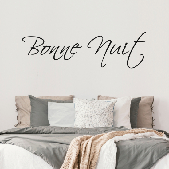 Sticker Mural - Bonne Nuit