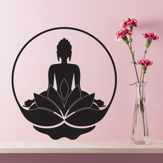 Sticker Mural - Bouddha