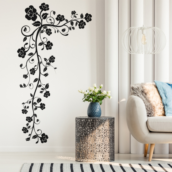 Sticker Mural - Branche florale