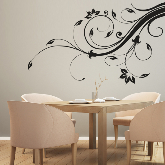 Sticker Mural - Branche florale