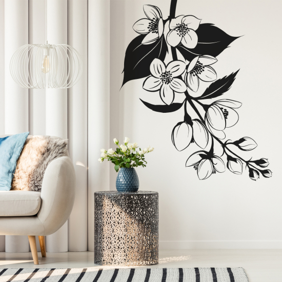 Sticker Mural - Branche florale