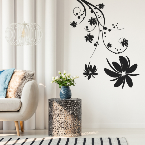 Sticker Mural - Branche florale