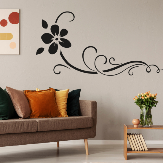 Sticker Mural - Branche florale