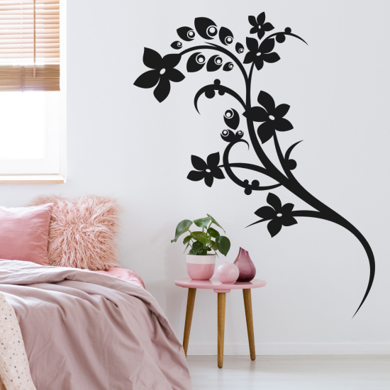 Sticker Mural - Branche florale