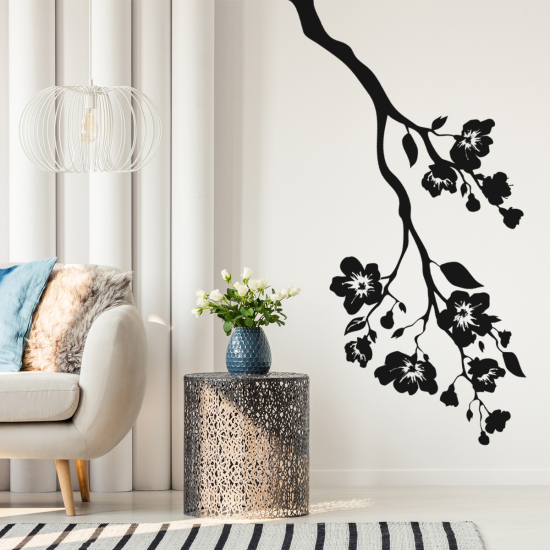 Sticker Mural - Branche florale